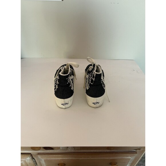 Vans Unisex Denim Sk8-Hi Tapered Stackform Sneakers, M6.5, W8.0 - Picture 9 of 9